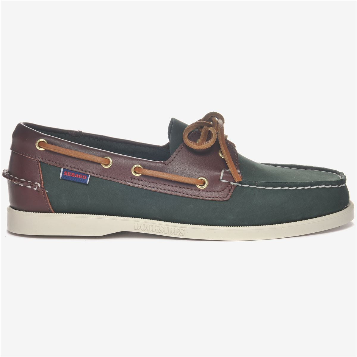 Portland Spinnaker Nubuck Fgl - Blue Navy & Dark Brown | Sebago Men