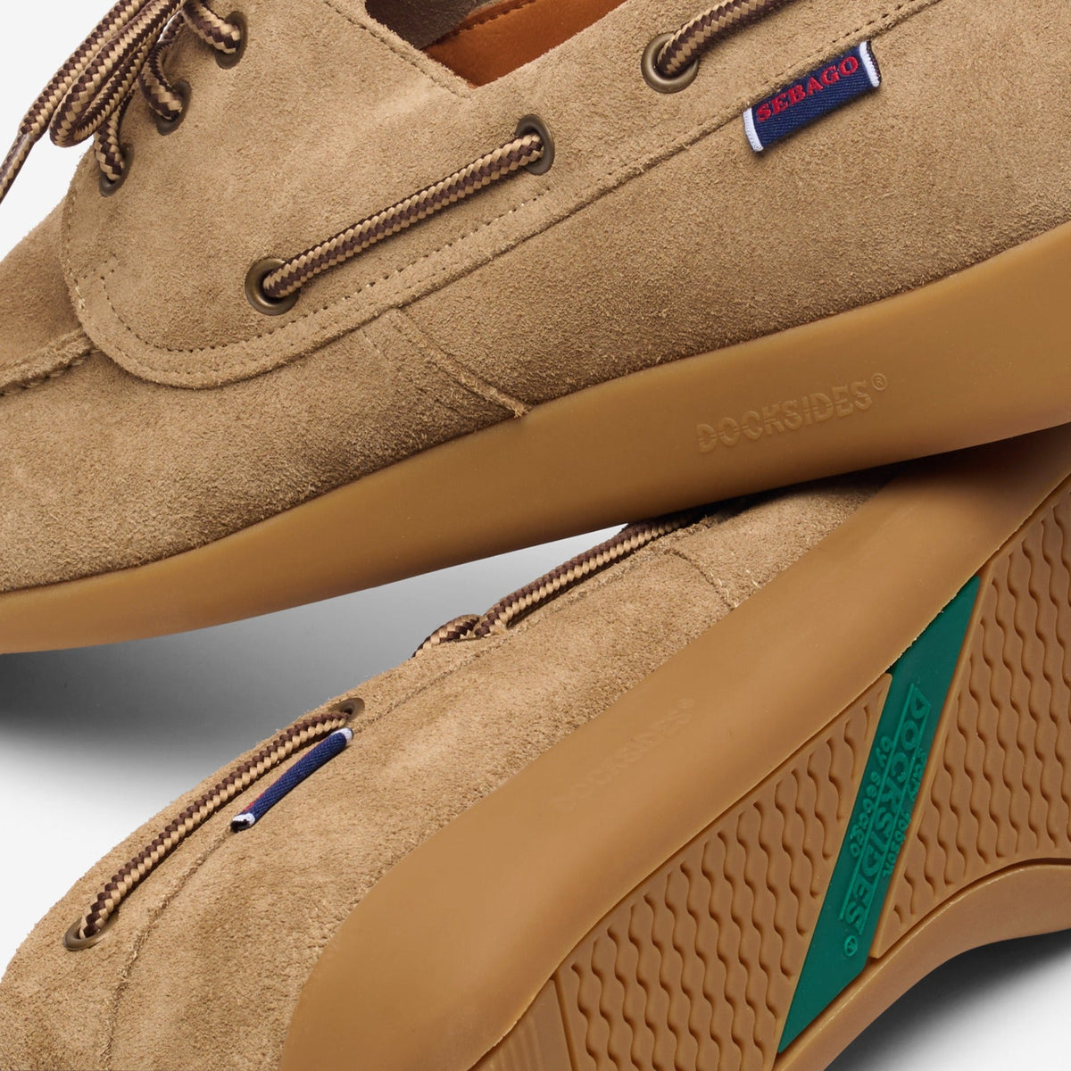 Gary Jobson Suede - Grey Taupe | Sebago Men|Sale