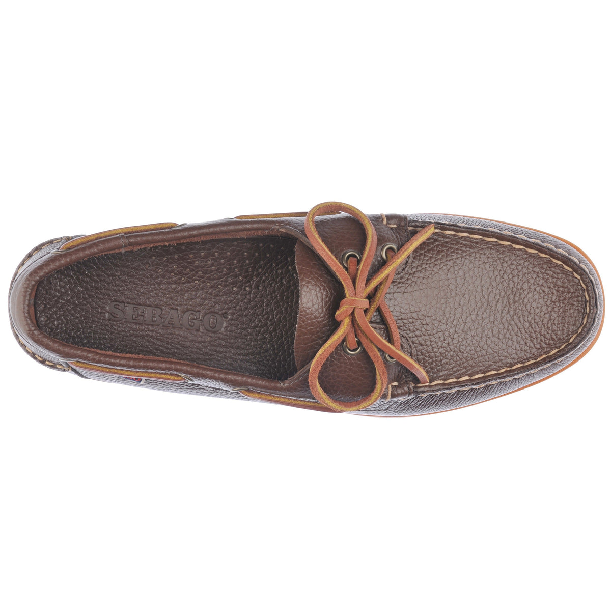 Portland Martellato - Brown Cognac Gum | Sebago Men