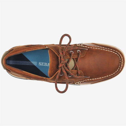 Triton Three Eyelets Fgl - Brown Cinnamon | Sebago Men