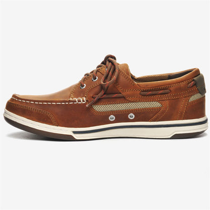 Triton Three Eyelets Fgl - Brown Cinnamon | Sebago Men