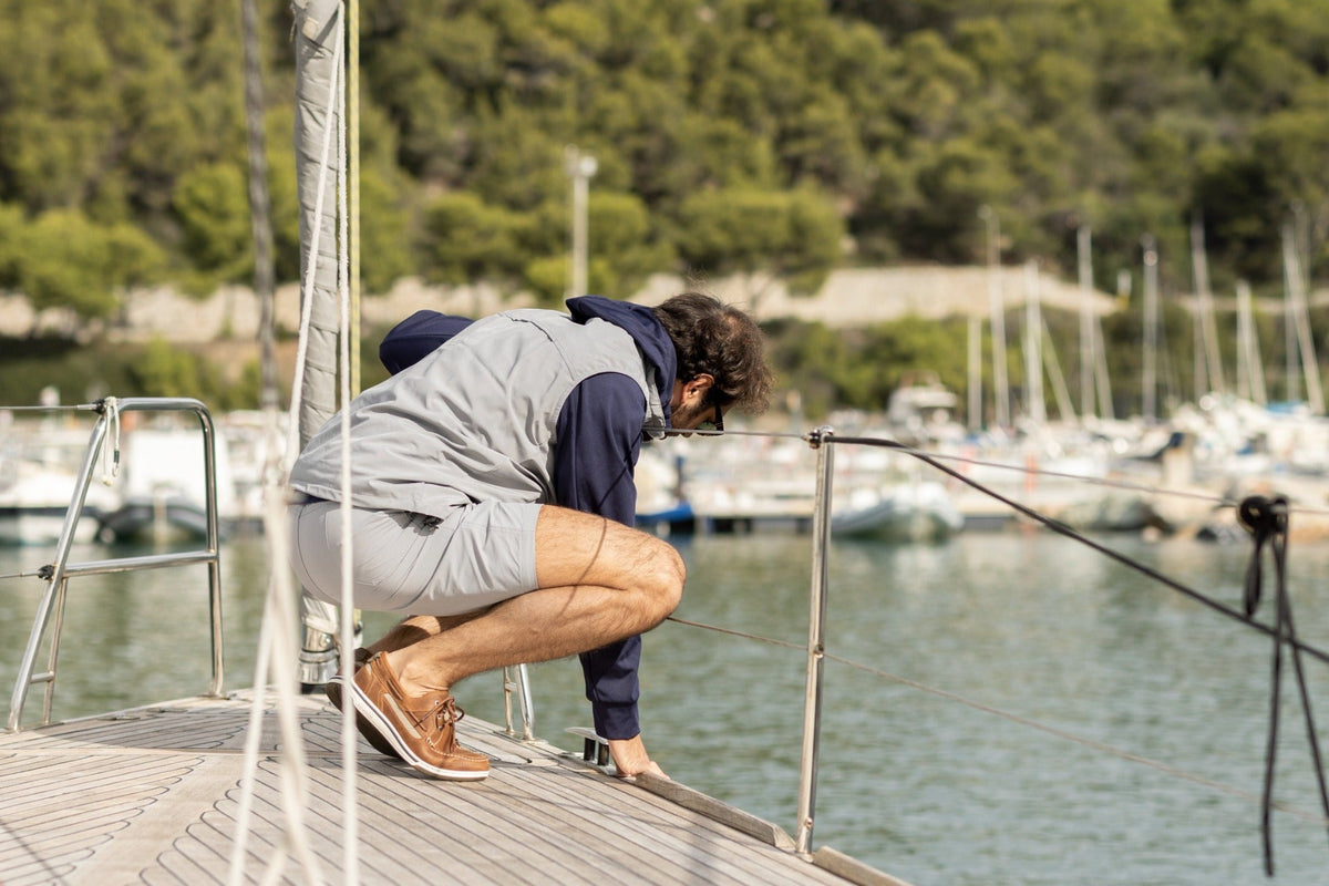 Triton Three Eyelets Fgl - Brown Cinnamon | Sebago Men