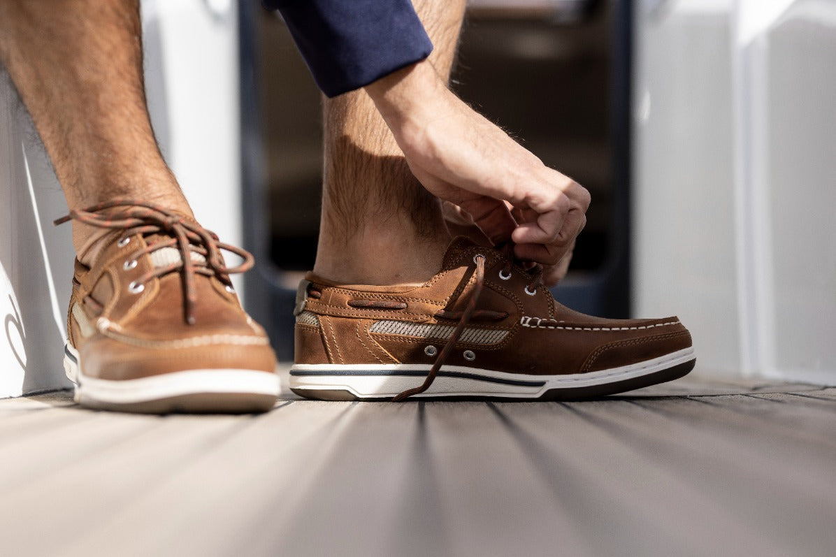 Triton Three Eyelets Fgl - Brown Cinnamon | Sebago Men