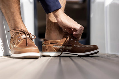 Triton Three Eyelets Fgl - Brown Cinnamon | Sebago Men