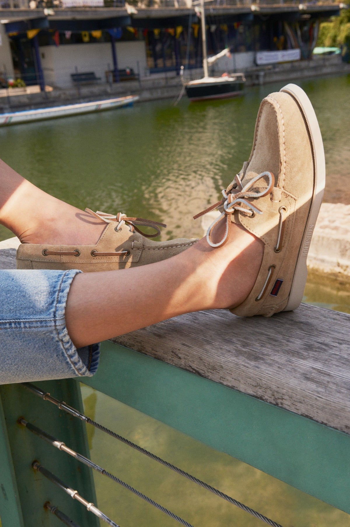 Portland Rough Out Woman - Beige Camel | Sebago Women