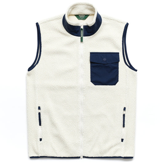 Roque - White Natural & Blue | Sebago Apparel
