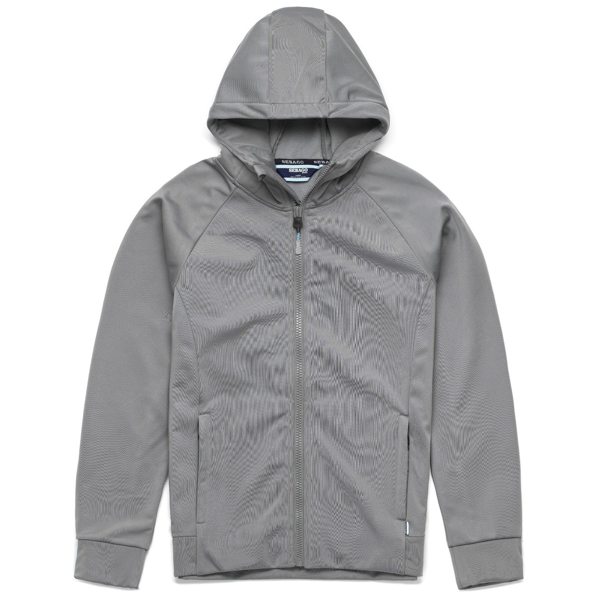 Crew Fz Hoodie - Grey | Sebago Apparel