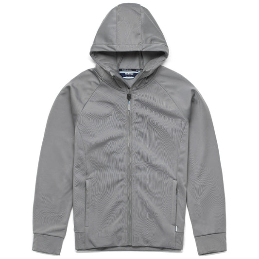 Crew Fz Hoodie - Grey | Sebago Apparel