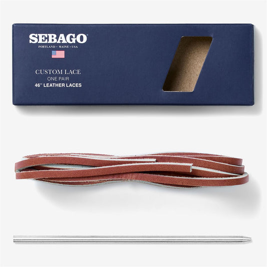 Rawhide Shoelaces - Brown | Sebago Accessories