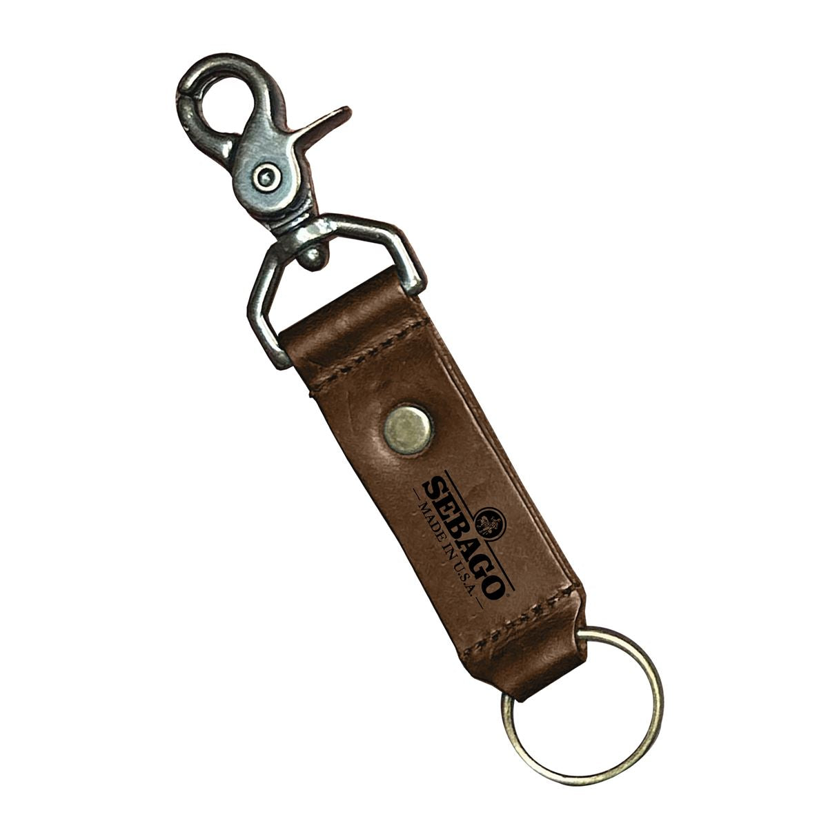 MADE IN USA Sprague Key Ring - BROWN | Sebago Accessories
